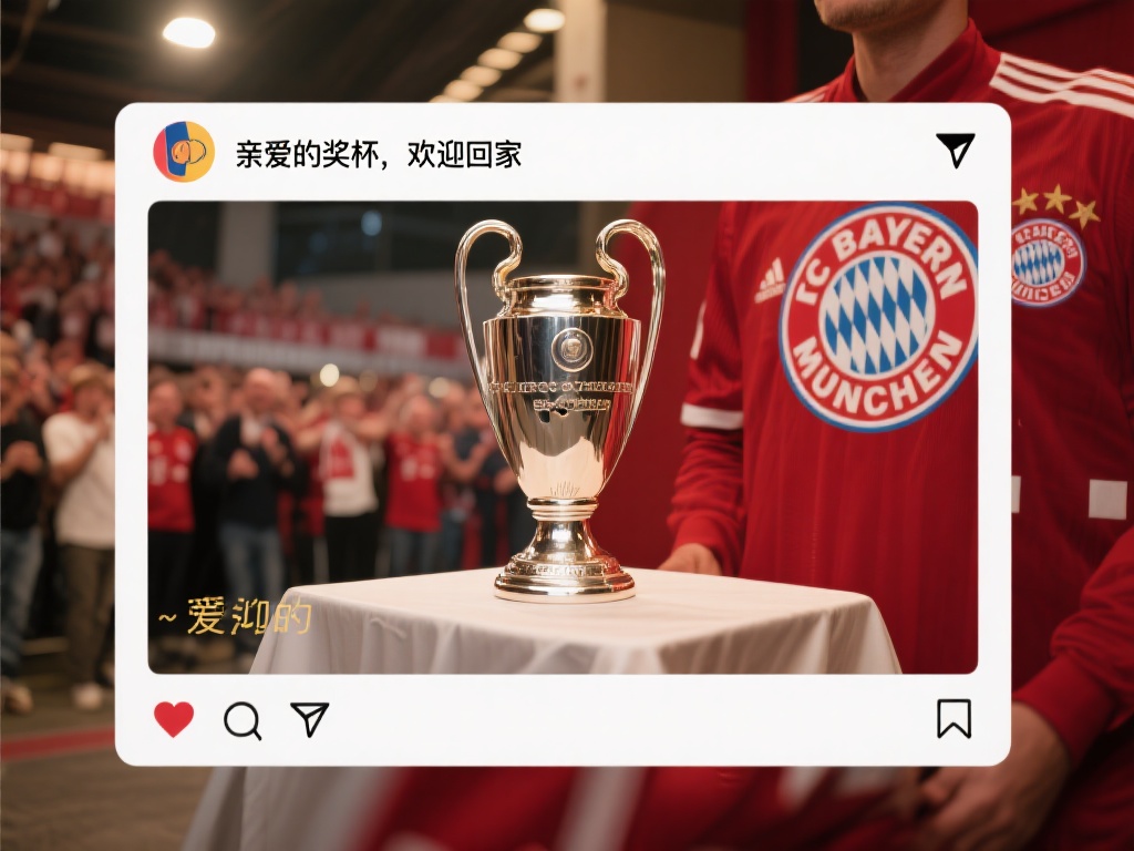 值得一提的是，拜仁官方在社交媒体上发布的