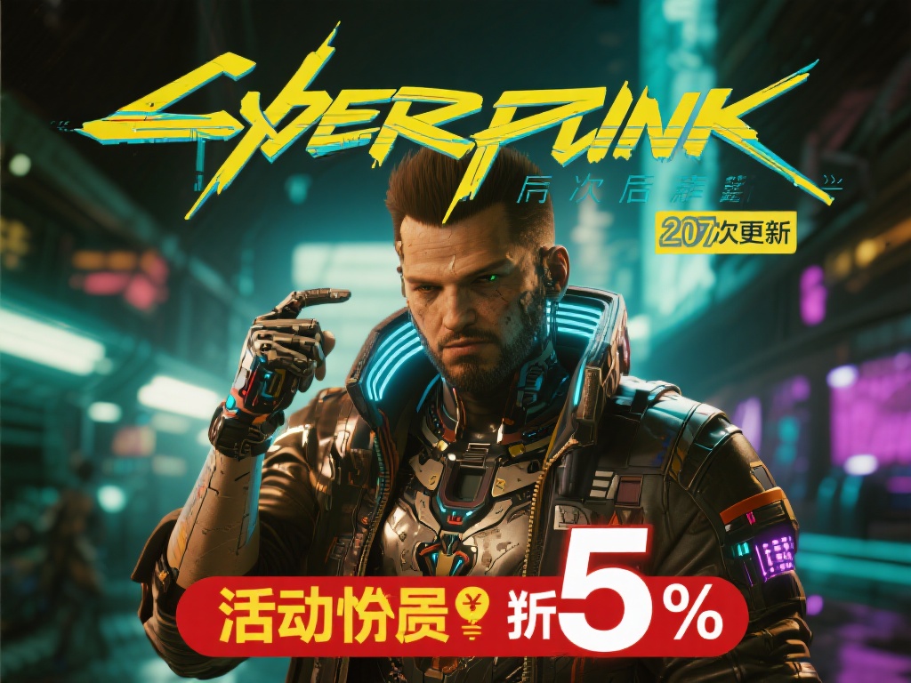 “{4.1}凌晨全新史低折扣热潮来袭,速来抢购!” 《赛博朋克2077》:经过多次更新后,这