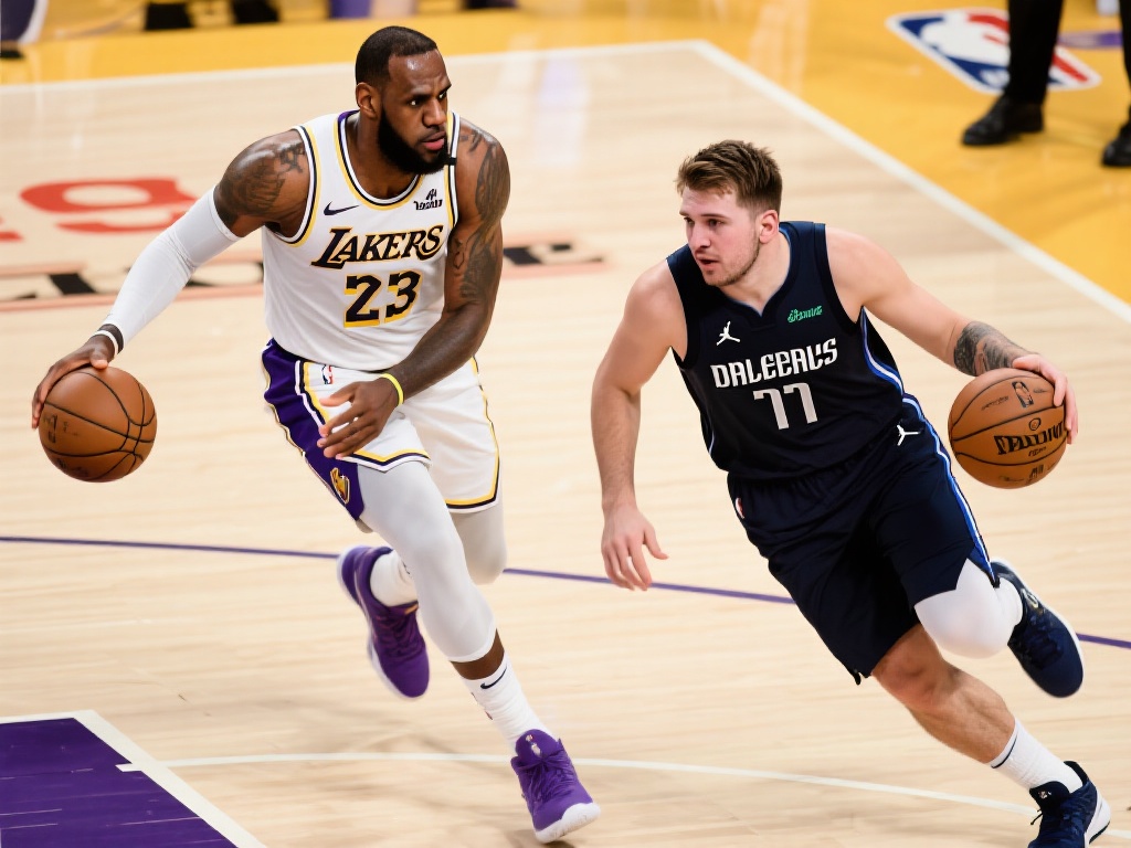 格林:詹姆斯与东契奇双星组合,任何球队的噩梦 詹姆斯作为篮球历史上的全能标杆,他的领导