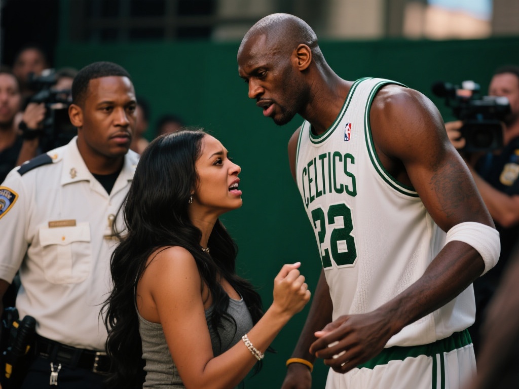 据相关消息透露，加内特与女友的争吵起因于