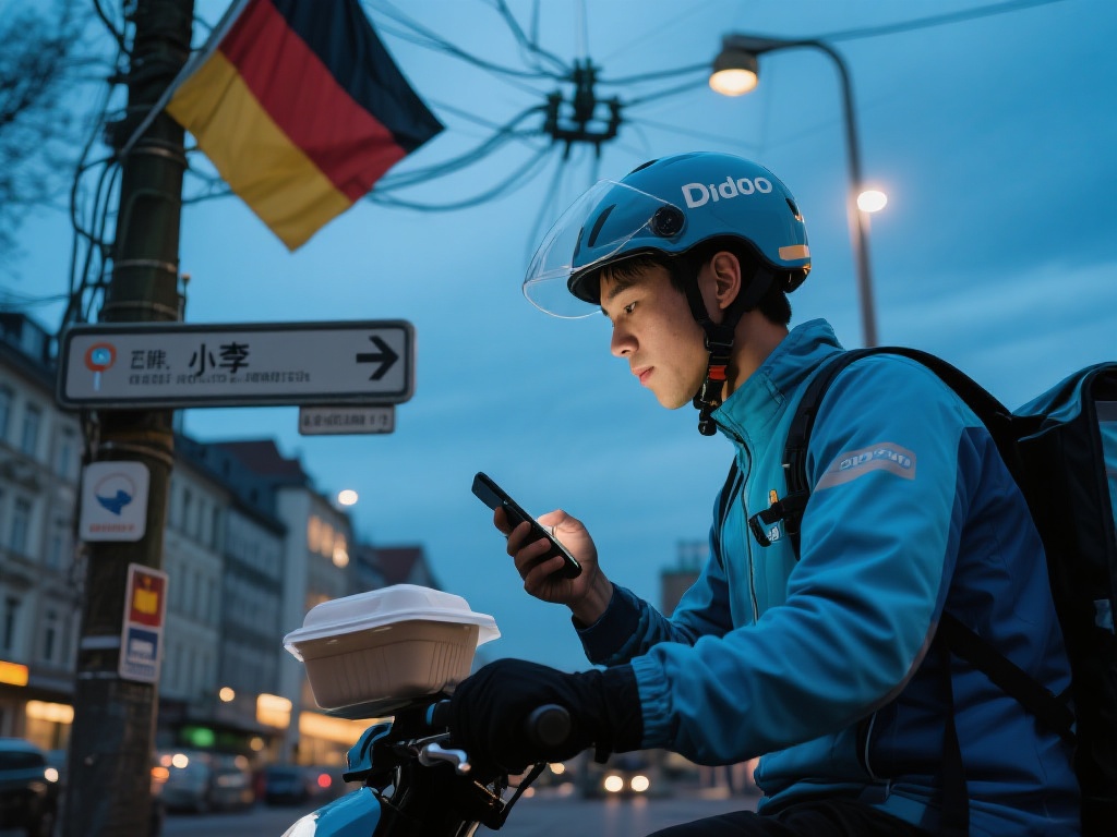 以德国某城市为例，近期一次长达数小时的停