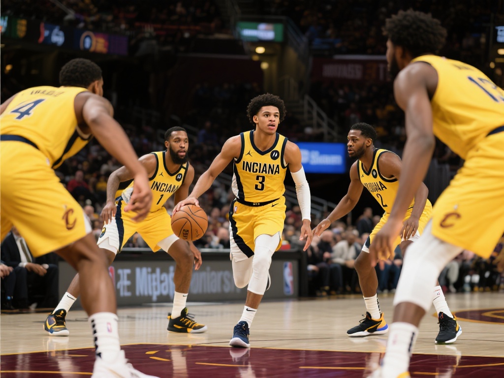 哈利伯顿双料表现耀眼 步行者力克骑士客场